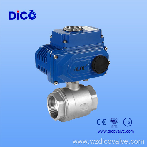 Wenzhou Control neumático Industrial 2pc Válvula de bola